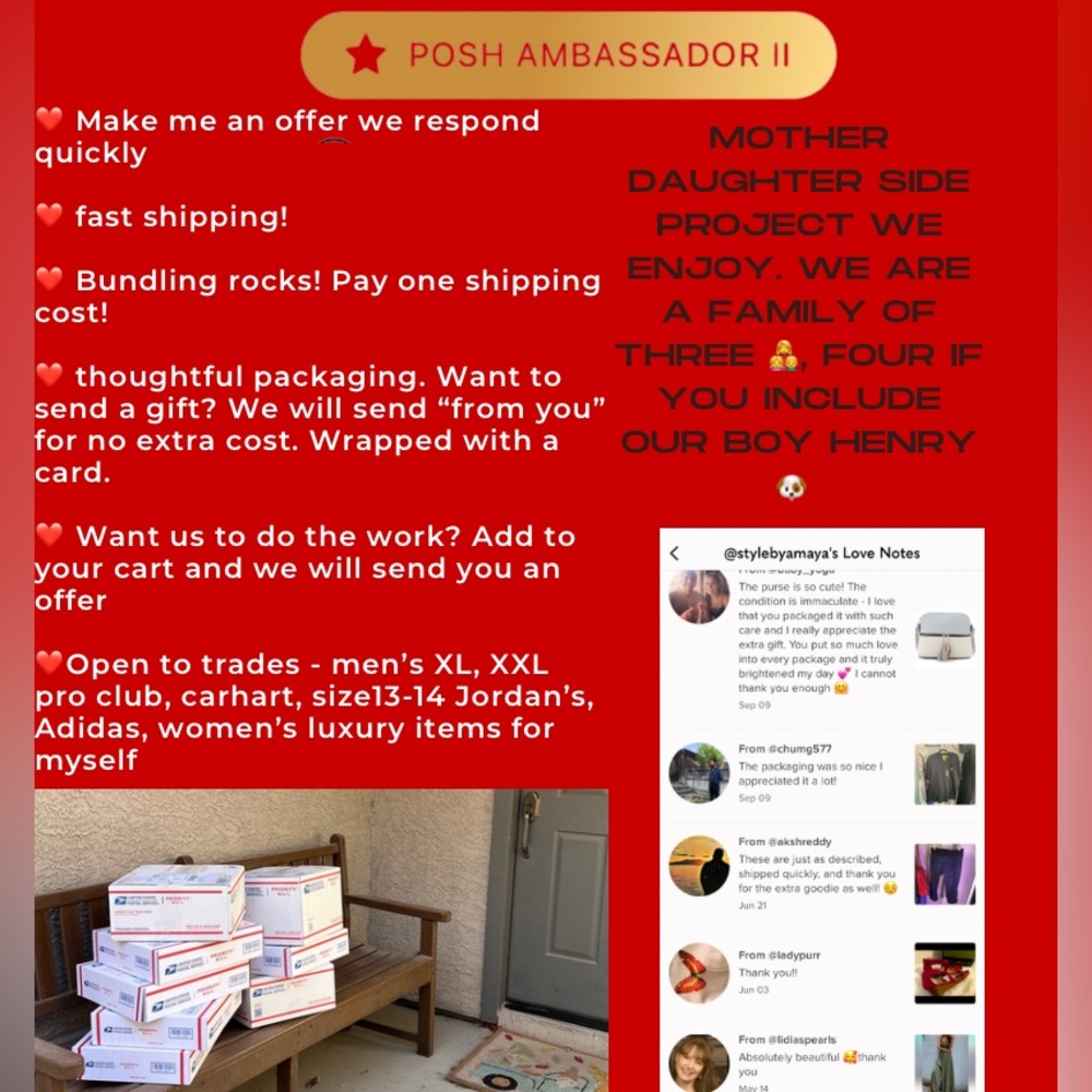 Make us an offer! Want something but it’s too much? Fast shipping!Open to trades